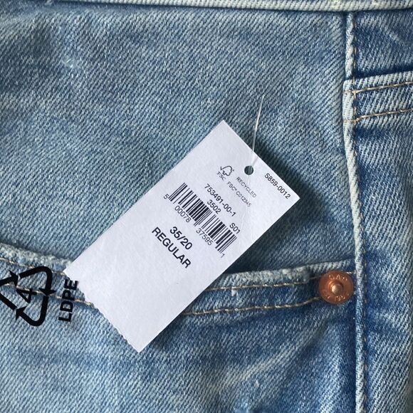 Gap High Rise '70s Flare Jeans with Washwell Regular 35/20 NWT IN PACKAGING - Picture 6 of 8